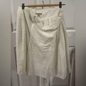 Burberry Authentic Pleated Eyelet Skirt Size US 8